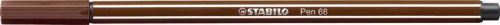 Fix STABILO Pen 68, 1mm, hnědá