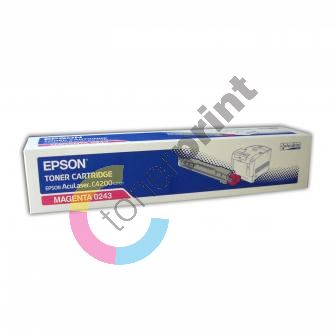Toner Epson C13S050243, AcuLaser C4200, magenta, originál
