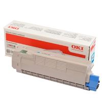 Toner OKI 46507507, C612, cyan, originál