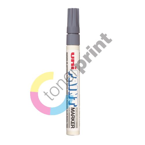 Uni Paint Medium lakový popisovač PX-20, 2,2-2,8 mm, šedý 1