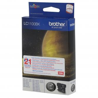 Inkoustová cartridge Brother LC-1100BK, DCP-6690CW, MFC-6490CW, Black, originál