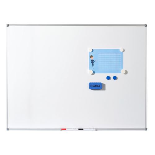Magnetická bílá tabule Dahle Basic Board 120 x 180 cm