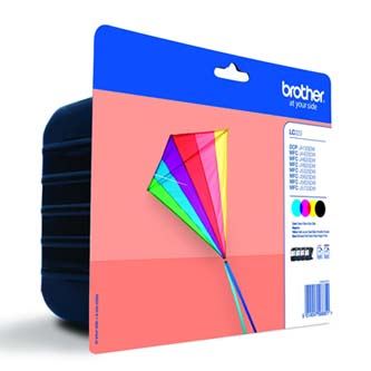 Inkoustové cartridge Brother LC223VALBP, CMYK, 4× 550 stran, MFC-J4420DW, MFC-J4620DW