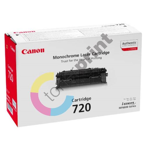 Toner Canon CRG-720 MF6680 black originál 1