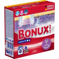 Bonux Color Caring Lavender prací prášek na barevné prádlo 390 g – 6 praní