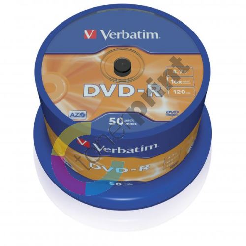 Verbatim DVD-R, DataLife PLUS, 4,7 GB, Scratch Resistant, cake box, 43548, 50-pack 1