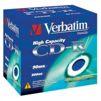 Verbatim CD-R, DataLife, 800 MB, Extra Protection, jewel box, 43428, 40x, 10-pack