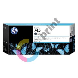 Inkoustová cartridge HP F9K05A, DesignJet Z2600 PS, 5600PS, black, No.745, originál
