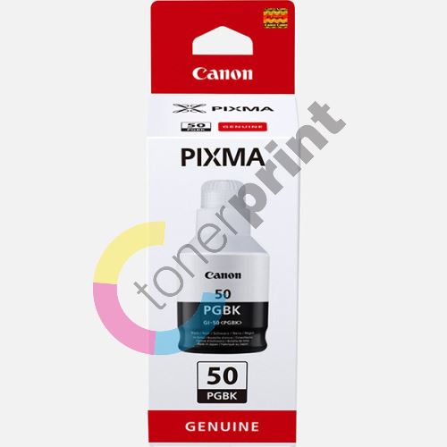 Cartridge Canon GI-50PGBK, black, 3386C001, originál 1