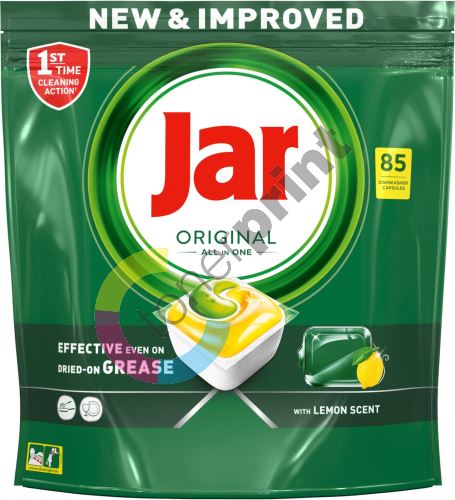 Jar Original All in One Lemon kapsle do myčky nádobí 85 kusů