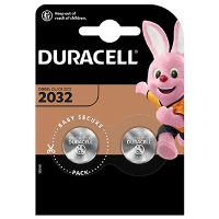 Knoflíkové baterie Duracell CR2032 / DL2032 / ECR2032 / BR2032 / 5004LC, lithiové 3 V, 2 k