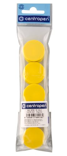 Centropen 9795 magnet žluté 10 ks 1