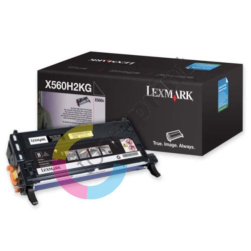 Toner Lexmark 0X560H2KG X560N černá originál 1