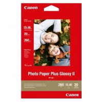 Canon Photo Paper Plus Glossy, foto papír, lesklý+, bílý, 13x18cm, 275g,20ks,PP-201