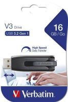 USB flash disk Verbatim Store ’n’ Go V3 16 GB, USB 3.2 Gen 1, 60 MB/s, černý