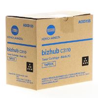 Toner Konica Minolta TNP-51K, Bizhub C3110, black, A0X5155, originál Toner Konica Minolta TNP-51K, Bizhub C3110, black, A0X5155, originál
