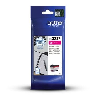 Inkoustová cartridge Brother LC3237M, MFC-J5945DW, MFC-J6945DW, Magenta, 1500 stran