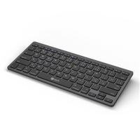 Bezdrátová klávesnice C-TECH KB-120S, CZ/SK, Bluetooth 5.0 + USB, kompaktní