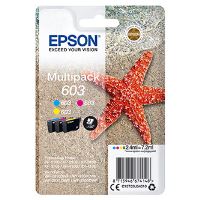 Inkoustové cartridge Epson 603, C13T03U54010, CMY multipack, 3× 2,4 ml, originál Inkoustové cartridge Epson 603, C13T03U54010, CMY multipack, 3× 2,4 ml, originál