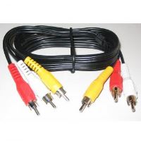 Audio/Video Kabel cinch M 3x/cinch M 3x, 2 m (1)