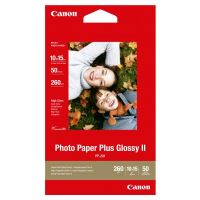 Canon Photo Paper Plus Glossy, foto papír, lesklý+, bílý,10x15cm, 260 g/m2, 50ks, PP-201 (1)