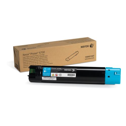 Toner Xerox 106R01507, Phaser 6700, cyan, originál (724042)