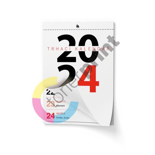 Nástěnný kalendář - Trhací kalendář - A5 1