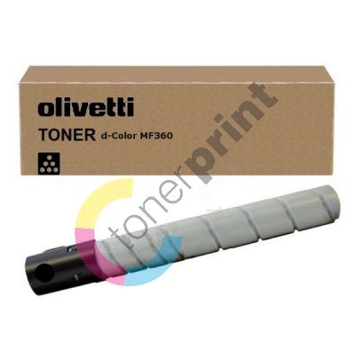 Toner Olivetti D-COLOR MF 360, black, B0841, originál 1