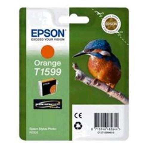 Inkoustová cartridge Epson T1599, C13T15994010, Orange, 17 ml, Stylus Photo R2000, originá