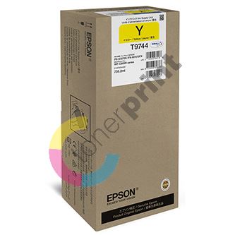 Epson originální ink C13T974400, yellow, Epson WF-C869R