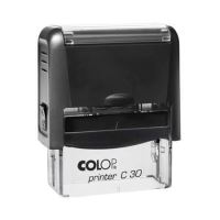 Razítko COLOP Printer C30 1523000, 47 × 18 mm, černá poduška