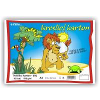 Kreslící karton A4, 180g, bílý, 10 listů 1 (2)