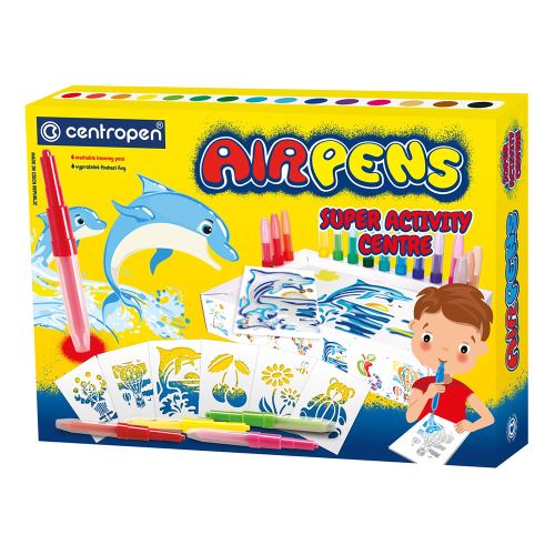 Centropen 1500/15 foukací fixy AIRPENS Super Activity Centre, sada 15ks 1