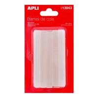 Tavné tyčinky Apli, O 11 mm x 10 cm, transparentní, 10 ks Tavné tyčinky Apli, O 11 mm x 10 cm, transparentní, 10 ks