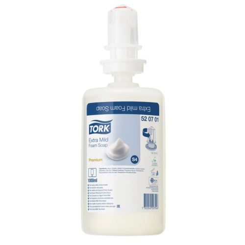 Tork pěnové mýdlo pro citlivou pokožku S4, 1 l, 520701