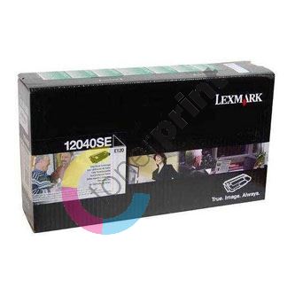 Toner Lexmark 12040SE, E120, black, originál