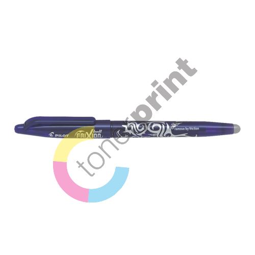 Kuličkové pero Pilot Frixion Ball, gumovatelné, fialové, 0,7 mm 1
