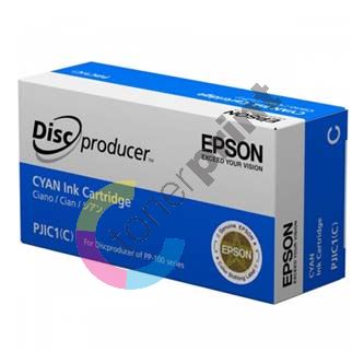 Cartridge Epson PP-100, C13S020447, cyan, PJIC1, originál 1