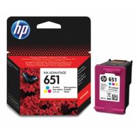 Cartridge HP C2P11AE, color, No.651, originál