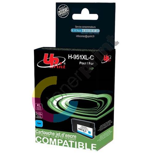Cartridge HP CN046AE, No.951XL, cyan, UPrint 1