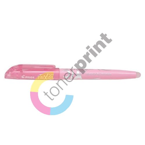 Zvýrazňovač Frixion Light Soft, pastelová růžová, 1-3,3 mm, vymazatelný, PILOT 1
