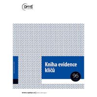 Kniha evidence klíčů A4 – 96 listů pro přehlednou evidenci klíčů (OP1243) (2)