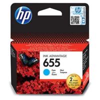 Inkoustová cartridge HP 655 (CZ110AE), cyan, 600 stran, originál