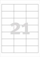 Univerzální etikety AVERY QuickPEEL, 64x36 mm 100 listů A4 - 3670 11 (10)