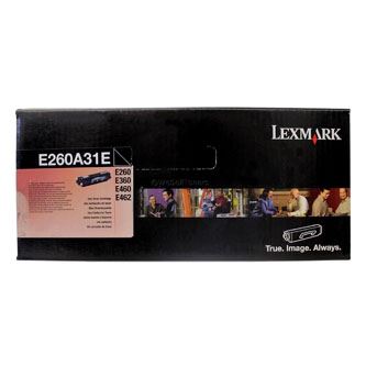 Toner Lexmark E260A31E, E260, E360, E460, black, originál