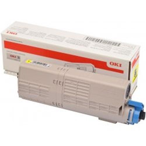 Toner OKI 46490605, C532, MC573, yellow, originál