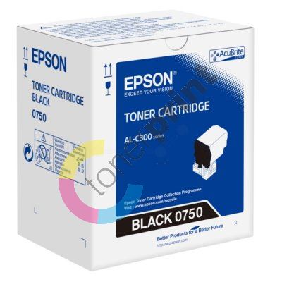 Toner Epson C13S050750, black, originál 1