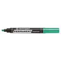 Značkovač Centropen 8576 Permanent, klínový, zelený (1)
