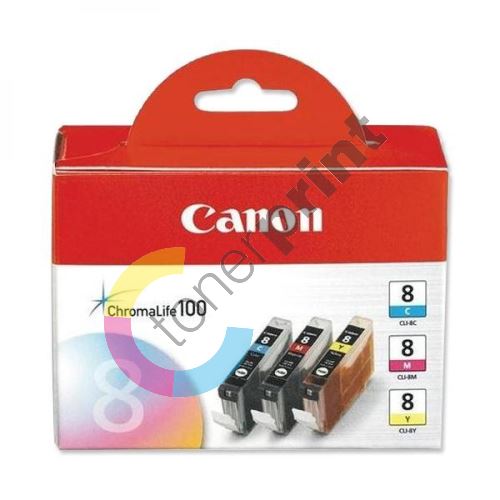 Cartridge Canon CLI-8 CMY, originál 1
