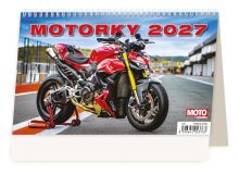 Stolní kalendář 2027 – Motorky týdenní kalendář